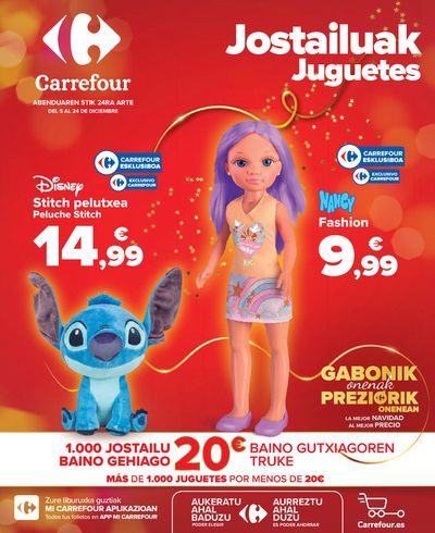 Ofertas de Juguetes y Bebés en Erandio | JUGUETES de Carrefour | 7/11/2023 - 24/12/2023