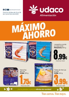 Catálogo UDACO en Casalarreina | Máximo Ahorro. | 16/11/2023 - 29/11/2023