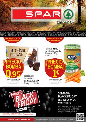 Catálogo SPAR en Oliva | SPAR oferta 2ª noviembretubre | 16/11/2023 - 30/11/2023