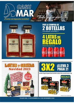 Catálogo Spar Tenerife en Alicante | Folleto Cash Mar 14 Noviembre al 4 Diciembre 2023 | 15/11/2023 - 4/12/2023