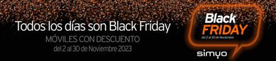 Catálogo Simyo | Black Friday  | 15/11/2023 - 30/11/2023