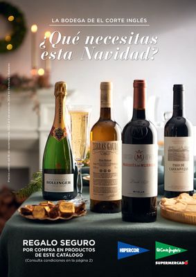 Catálogo Hipercor en Granada | Bodega Navidad | 16/11/2023 - 5/1/2024
