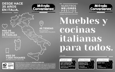 Catálogo Mondo Convenienza | Muebles y cocinas italianas para todos. | 20/11/2023 - 31/3/2024