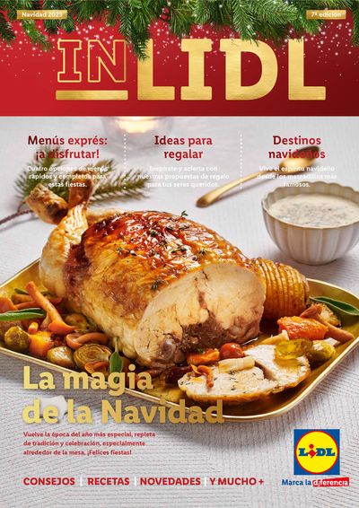 Catálogo Lidl en Ansoáin | InLIDL: La magia de la Navidad | 21/11/2023 - 10/1/2024