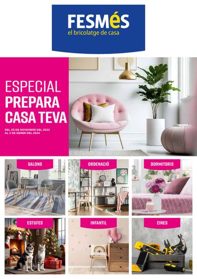 Catálogo Fes Més en Manresa | Especial Prepara casa teva | 30/11/2023 - 2/1/2024