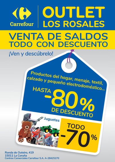 Ofertas de Ropa, Zapatos y Complementos en Narón | OUTLET de Carrefour | 24/11/2023 - 10/12/2023