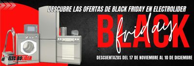 Catálogo Electrolider en Málaga | Descubre las ofertas de Black Friday en Electrolider | 21/11/2023 - 10/12/2023