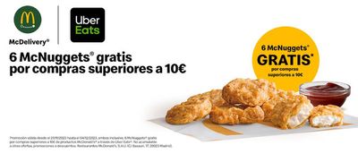 Catálogo McDonald's en Las Palmas de Gran Canaria | Promoción hasta el 4 de diciembre 2023 | 21/11/2023 - 4/12/2023
