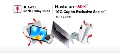 Catálogo Huawei | Huawei Black Friday hasta un -60% | 21/11/2023 - 30/11/2023