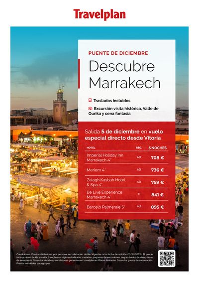 Ofertas de Viajes en Andújar | Travelplan Marrakech de Travelplan | 22/11/2023 - 30/11/2023