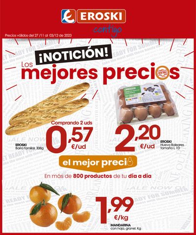 Catálogo Eroski en Palma de Mallorca | Los mejores precios EROSKI | 27/11/2023 - 3/12/2023