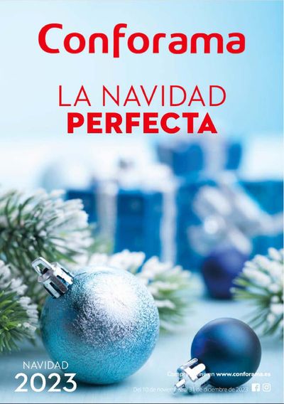Catálogo Conforama en Madrid | La Navidad perfecta  | 22/11/2023 - 31/12/2023