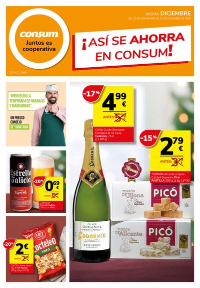 Catálogo Consum en Granada |  ¡ASÍ SE AHORRA EN ATARFE! | 23/11/2023 - 13/12/2023