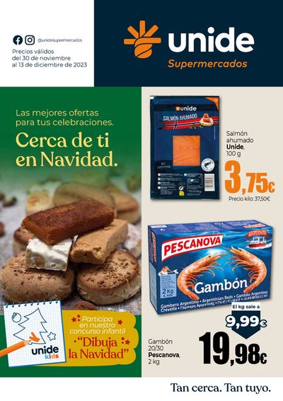 Catálogo Unide Supermercados en Algorta | Máximo Ahorro. | 30/11/2023 - 13/12/2023