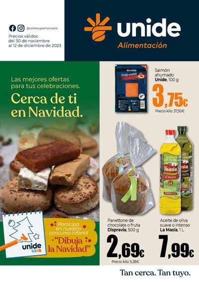 Catálogo Unide Supermercados en Torrejón de la Calzada | Máximo Ahorro. | 30/11/2023 - 13/12/2023