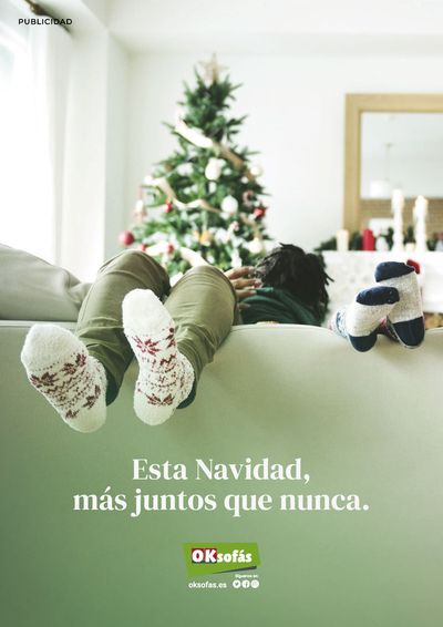 Catálogo OKSofas en Granada | Esta Navidad, más juntos que nunca | 27/11/2023 - 7/1/2024