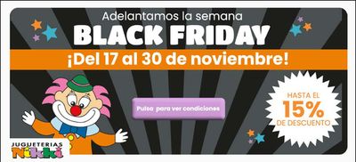 Catálogo Jugueterías Nikki en San Cristobal de la Laguna (Tenerife) | Black Friday hasta 15% de descuento  | 23/11/2023 - 30/11/2023