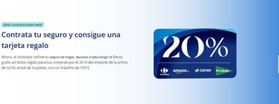 Ofertas de Bancos y Seguros en Elgoibar | Contrata tu seguro y consigue una tarjeta regalo de Santalucía | 24/11/2023 - 31/12/2023