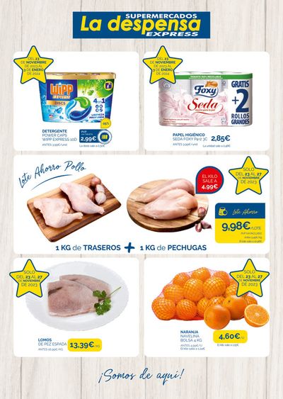 Catálogo La Despensa Express | Catálogo Supermercados La Despensa Express | 24/11/2023 - 3/1/2024