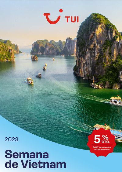 Ofertas de Viajes en Línea de la Concepción | Semana de Vietnam  de Tui Travel PLC | 27/11/2023 - 3/12/2023
