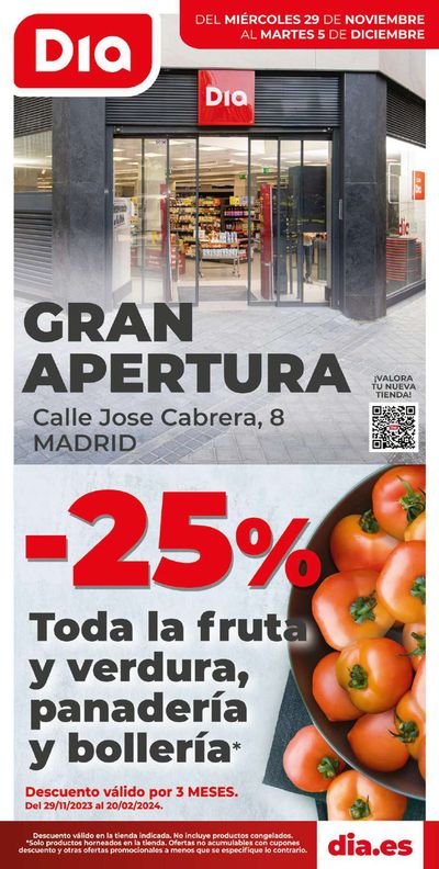 Catálogo Dia en Torrejón de la Calzada | Gran apertura | 29/11/2023 - 5/12/2023