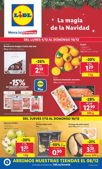 Ofertas de Hiper-Supermercados en Pobra do Caramiñal | Simplemente el mejor precio de Lidl | 4/12/2023 - 10/12/2023