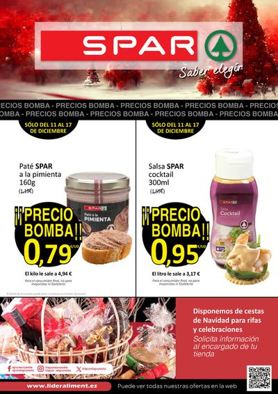 Catálogo SPAR en Torrevieja | SPAR bombazos 11-17 diciembre | 11/12/2023 - 17/12/2023