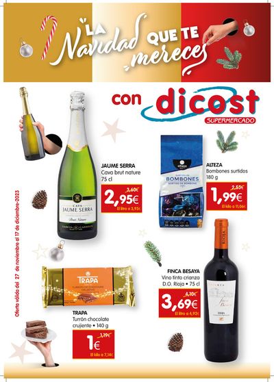 Catálogo Dicost en Vallada | Oferta válida del 27 de noviembre al 17 de diciembre-2023 | 28/11/2023 - 17/12/2023