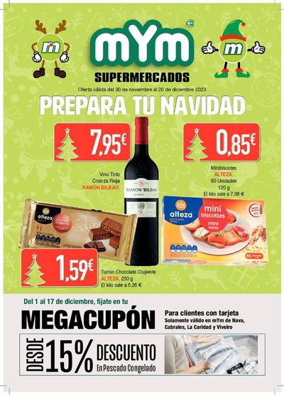 Catálogo Masymas en Oliva | Ofertas folleto mYm supermercados | 30/11/2023 - 20/12/2023
