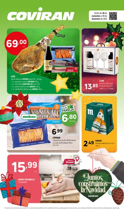 Ofertas de Hiper-Supermercados en Sarria | Ofertas Coviran de Coviran | 29/11/2023 - 13/12/2023