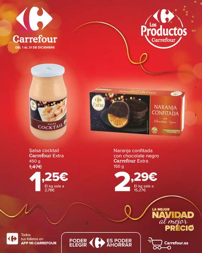 Ofertas de Hiper-Supermercados en Ecija | CARREFOUR EXTRA (Alimentación) de Carrefour | 1/12/2023 - 31/12/2023