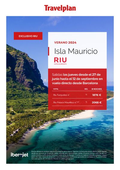Catálogo Travelplan | Travelplan Mauricio | 30/11/2023 - 20/1/2024