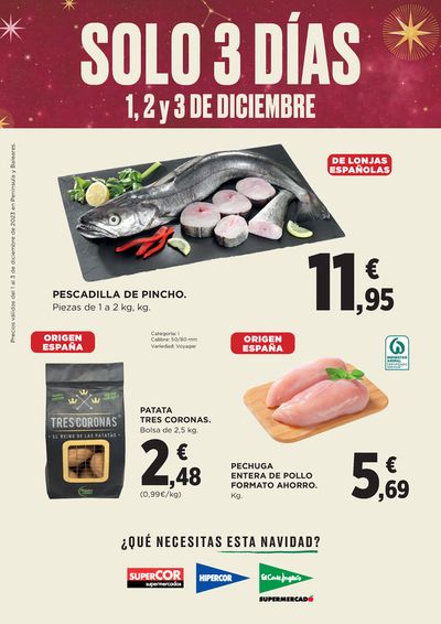 Catálogo Hipercor en Granada | SOLO 3 DÍAS | 1/12/2023 - 3/12/2023
