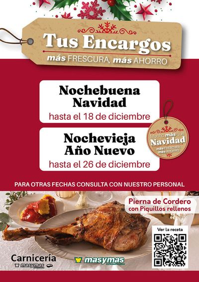 Catálogo Masymas en Castellón de la Plana | Nochebuena Navidad | 1/12/2023 - 26/12/2023