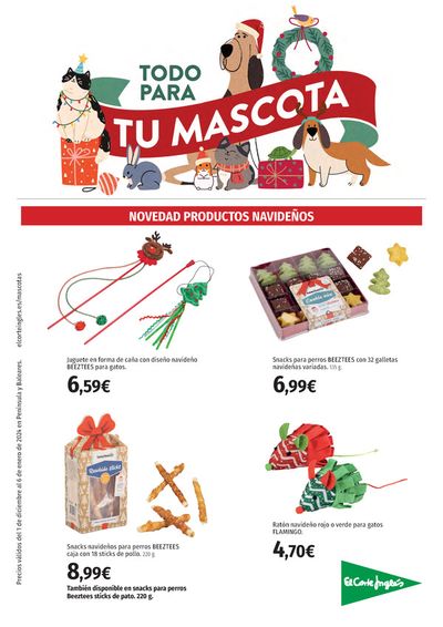 Catálogo El Corte Inglés en Valencia | Todo para tu mascota  | 1/12/2023 - 6/1/2024
