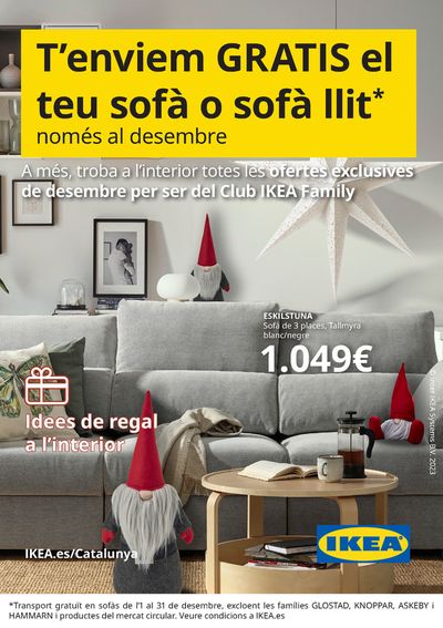 Ofertas de Hogar y Muebles en Santa Coloma de Gramenet | Transport Gratuït de IKEA | 1/12/2023 - 31/12/2023