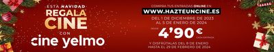 Ofertas de Ocio en Aranjuez | Esta Navidad regala Cine con Cine yelmo de Ocine | 1/12/2023 - 5/1/2024