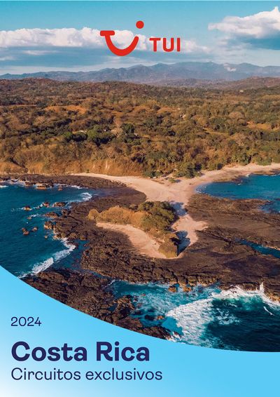 Ofertas de Viajes en Madrid | Costa Rica 2024 de Tui Travel PLC | 4/12/2023 - 31/3/2024