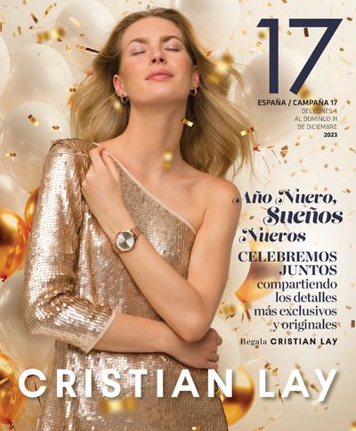 Ofertas de Perfumerías y Belleza en Alfàs del Pi | Año Nuevo, Sueños Nuevos de Cristian Lay | 4/12/2023 - 31/12/2023