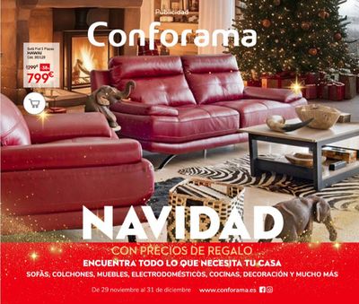 Catálogo Conforama en Madrid | Navidad  | 4/12/2023 - 31/12/2023