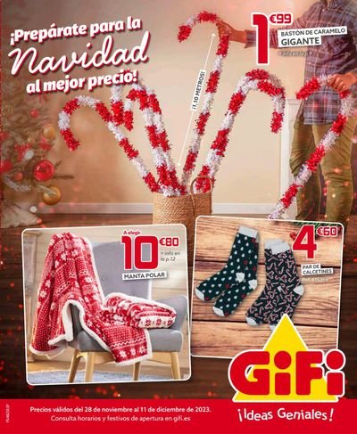 Catálogo GiFi en Alfafar | ¡Prepárate para la Navidad al mejor precio!  | 4/12/2023 - 11/12/2023