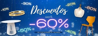 Ofertas de Hogar y Muebles en Vilagarcía de Arousa | Descuentos hasta -60%  de Lúzete | 4/12/2023 - 7/1/2024