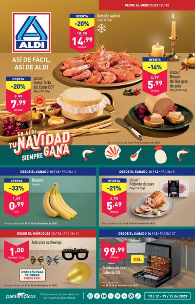 Catalogo navidad online aldi