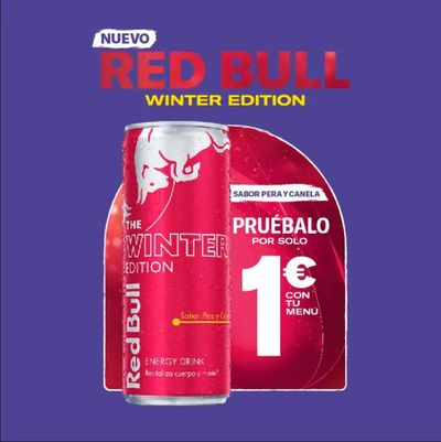 Ofertas de Restauración en Zuera | Nuevo RedBull. Winter edition de Taco Bell | 11/12/2023 - 11/12/2023