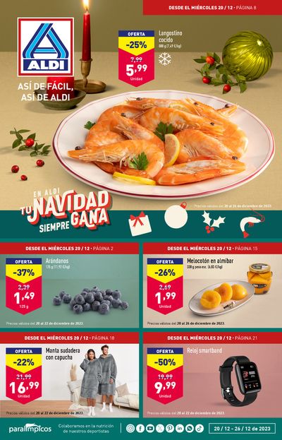 Catalogo navidad online aldi