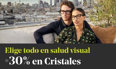 Ofertas de Salud y Ópticas en Mijas | ¡Hasta el 30% de descuento en cristales graduados! de Optica 2000 | 5/1/2024 - 31/3/2024