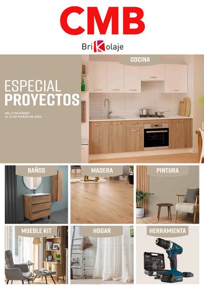 Catálogo CMB Bricolage | ESPECIAL proyectos | 11/1/2024 - 31/3/2024