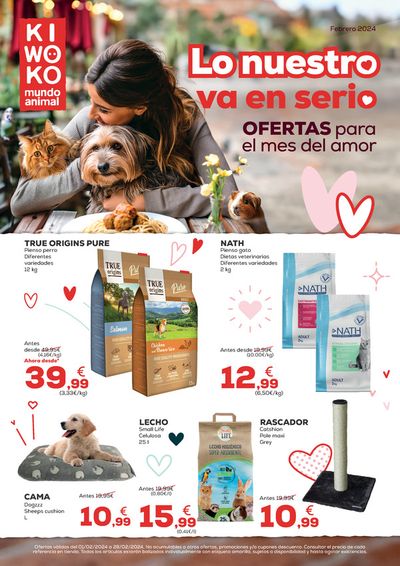 Ofertas de Hiper-Supermercados en Donostia-San Sebastián | Lo nuestro va en serio de Kiwoko | 1/2/2024 - 28/2/2024