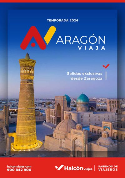 Catálogo Halcón Viajes en Torrelavega | Temporada 2024 Aragón Viaja | 26/1/2024 - 31/12/2024