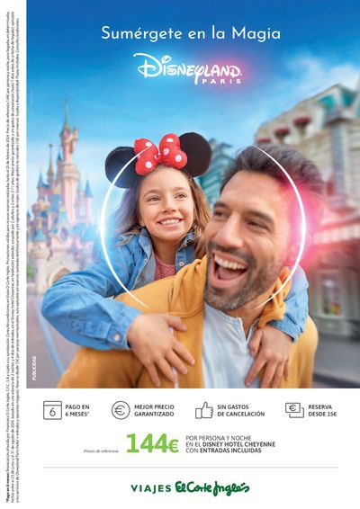 Catálogo Viajes El Corte Inglés en Cádiz | Disneyland París - Semana Mágica 2024 | 30/1/2024 - 25/2/2024
